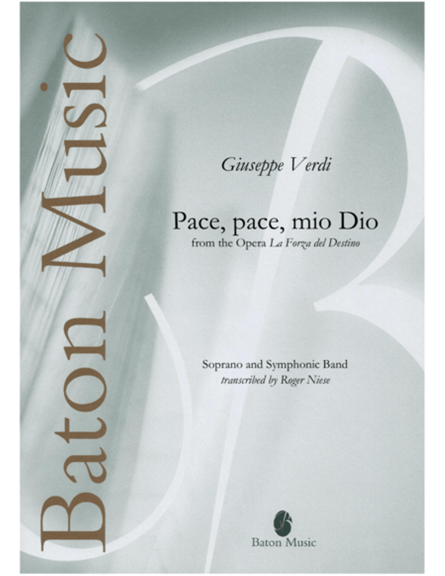 Pace, pace, mio Dio Concert Band scores gallery preview page 1