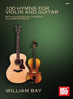 Book cover for 100 Hymns for Violin and Guitar