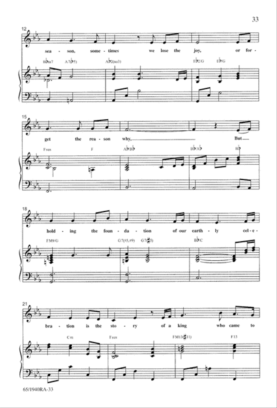 We Will Know Peace 3-Part scores gallery preview page 35