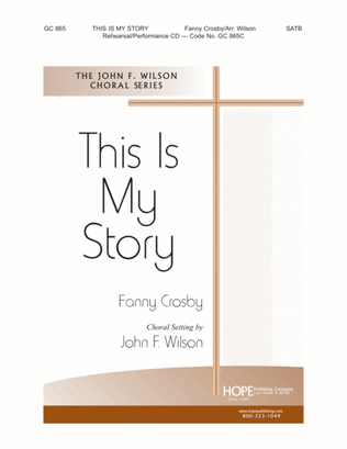 Book cover for This Is My Story