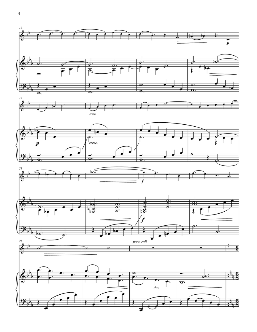Talisman for Horn and Piano Piano scores gallery preview page 4