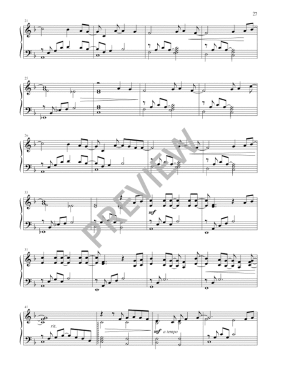 Seasons of Grace - Volume 7 Piano Solo scores gallery preview page 28