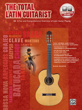 Book cover for The Total Latin Guitarist