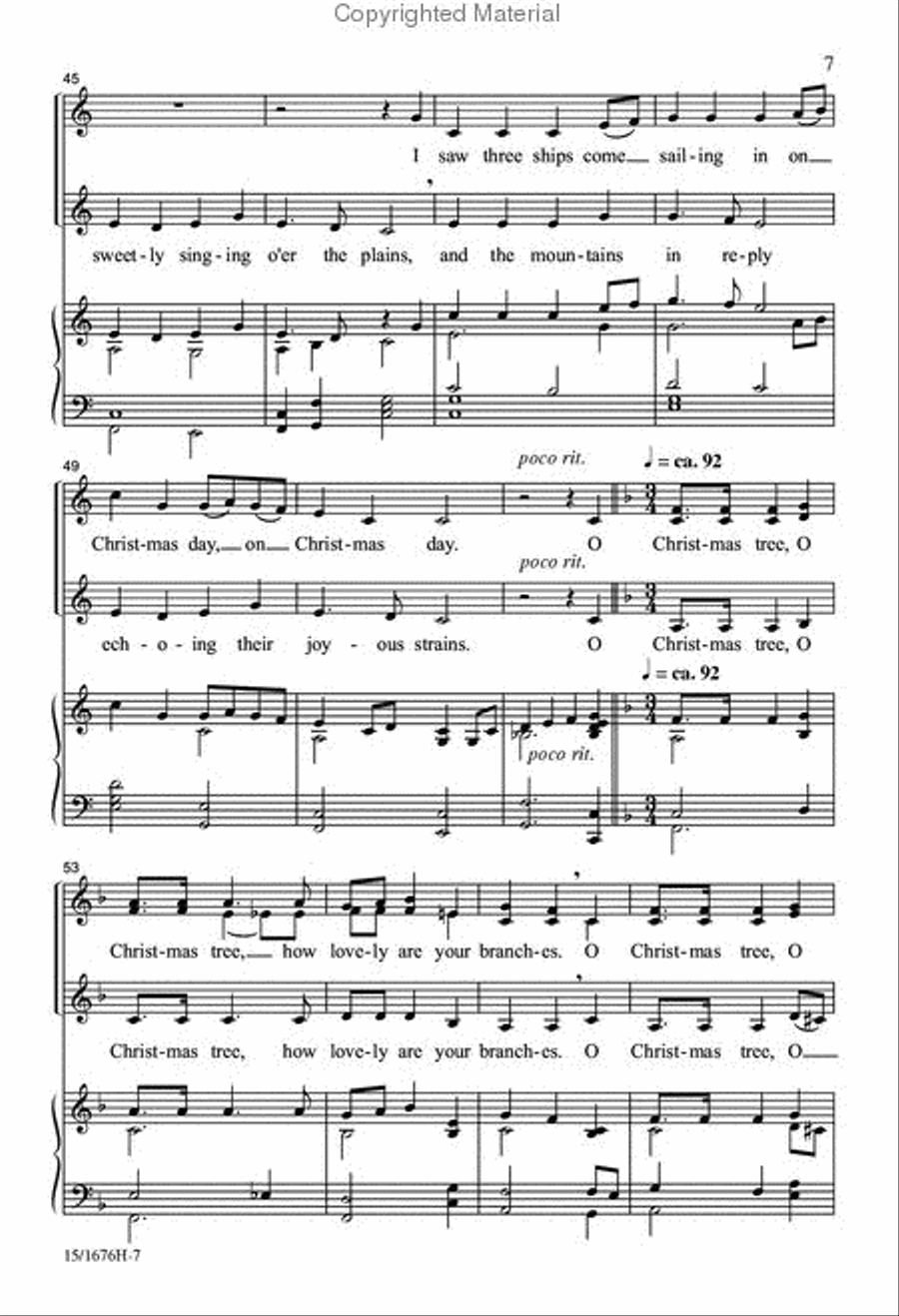 Christmas...In About Three Minutes SSA scores gallery preview page 6