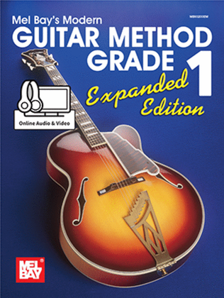 Book cover for Modern Guitar Method Grade 1, Expanded Edition
