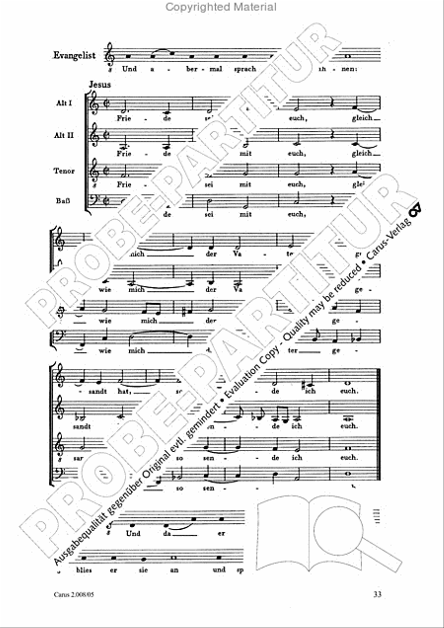 Auferstehungs-Historie Auferstehungs-Historie SSAATB scores gallery preview page 34