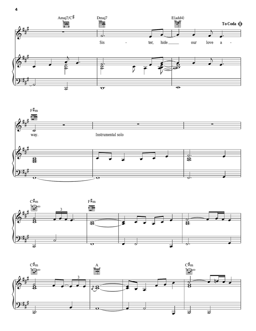 Dark Days Dark Days Piano, Vocal, Guitar scores gallery preview page 4