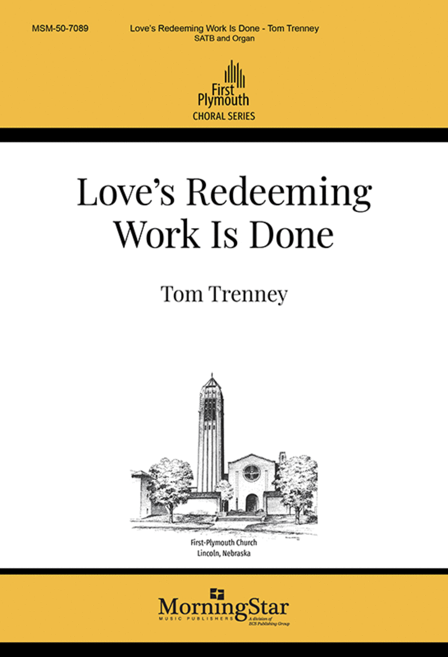 Love's Redeeming Work Is Done 4-Part scores gallery preview page 1