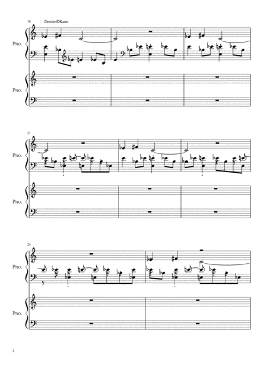 MOhan MOhan Easy Piano scores gallery preview page 2