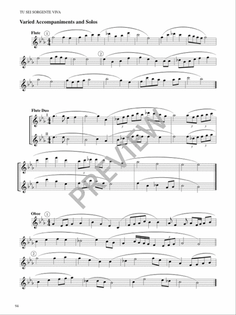 Christe Lux mundi - Instrument edition Guitar scores gallery preview page 96