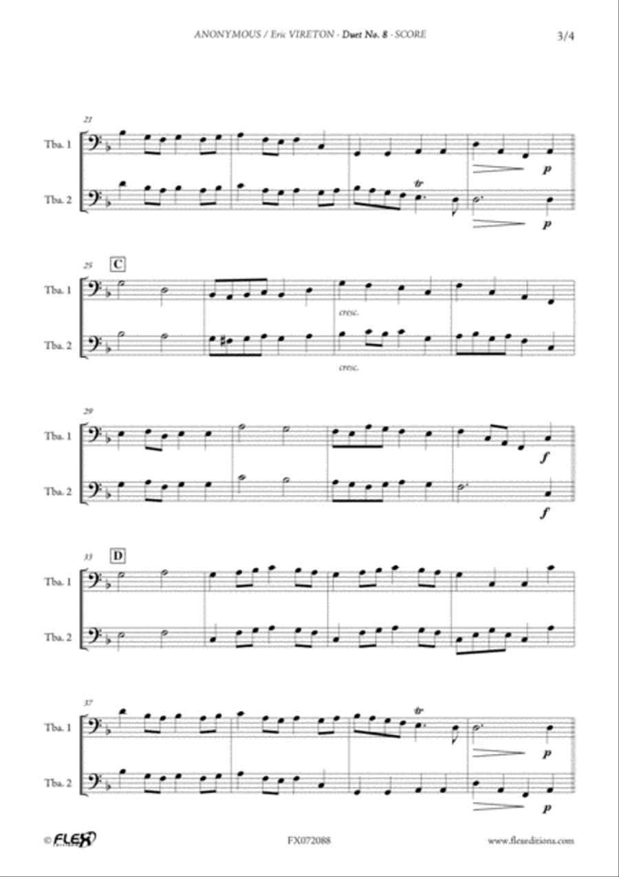 Duet No. 8 Duet No. 8 Brass Duet scores gallery preview page 3
