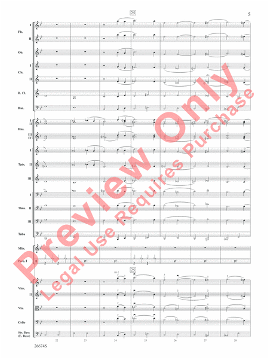 There's Christmas in the Air Full Orchestra scores gallery preview page 6