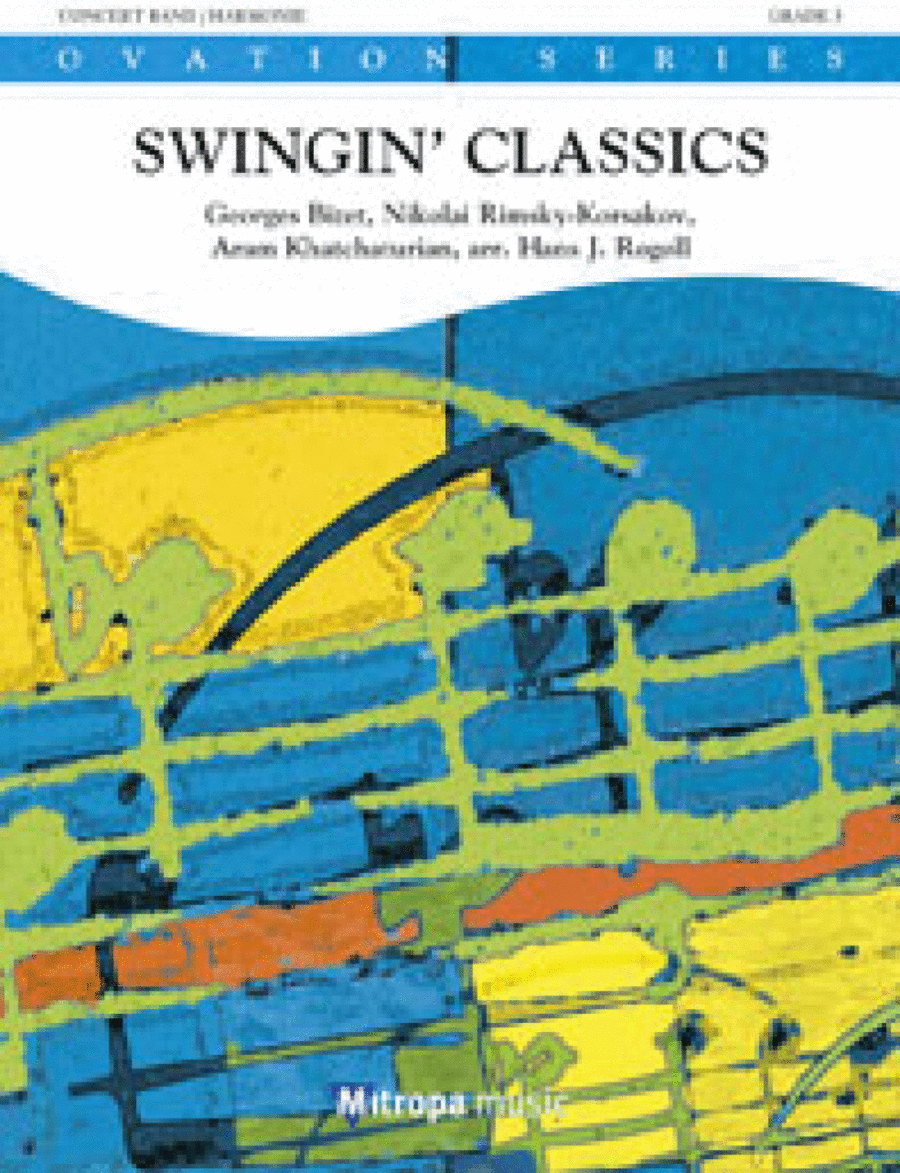 Swingin' Classics Concert Band scores gallery preview page 1
