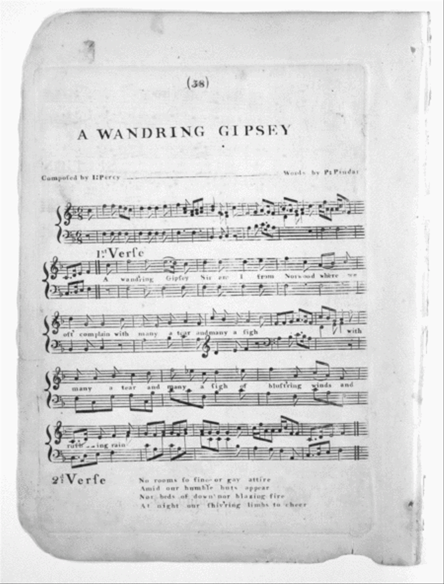 (1) A Wandering Gipsey; (2) The Angler Voice scores gallery preview page 2