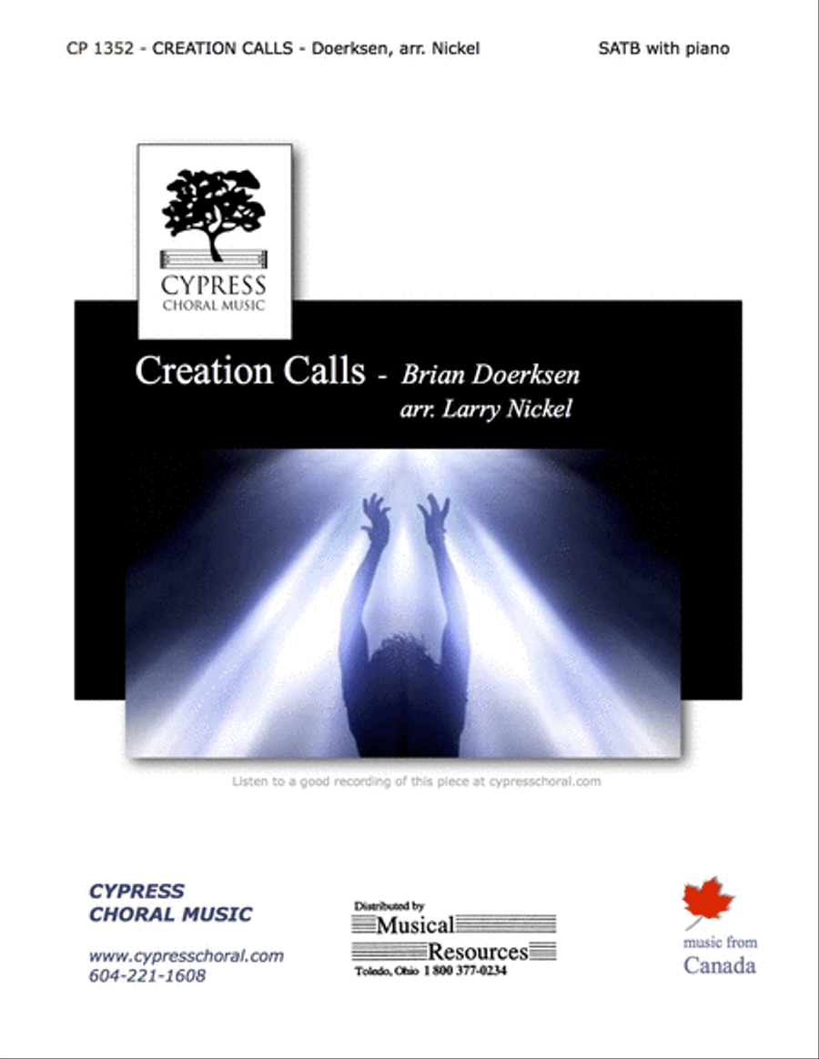 Creation Calls Creation Calls 4-Part scores gallery preview page 1