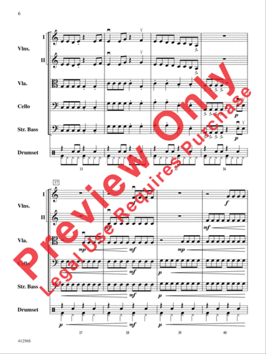 Zuma Breakers String Orchestra scores gallery preview page 7