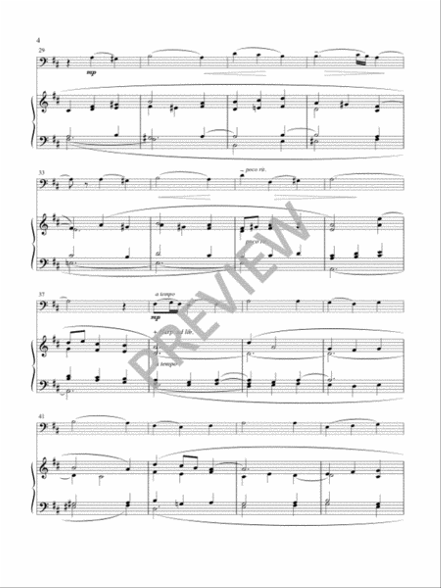 On This Day, O Beautiful Mother Cello scores gallery preview page 5