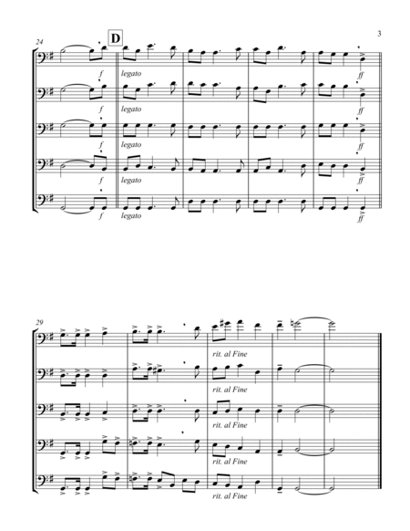 O Christmas Tree (G) (Trombone Quintet)