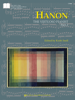 Book cover for Hanon: The Virtuoso Pianist, Part 2