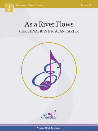 Book cover for As a River Flows