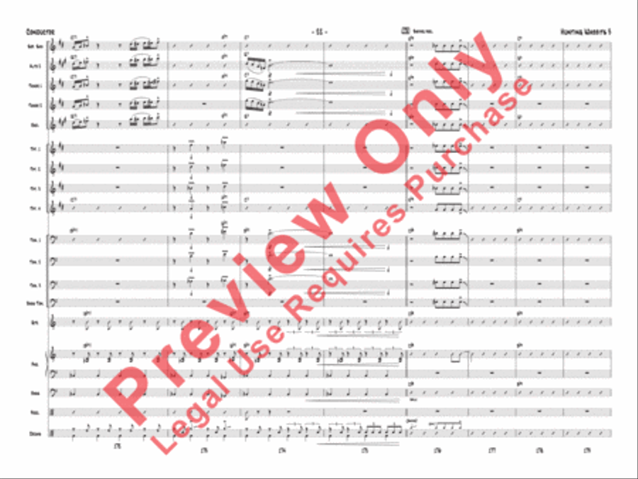 Hunting Wabbits 3 (Get Off My Lawn) Jazz Ensemble scores gallery preview page 25