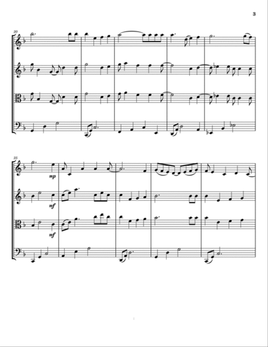 Give Thanks String Trio scores gallery preview page 3