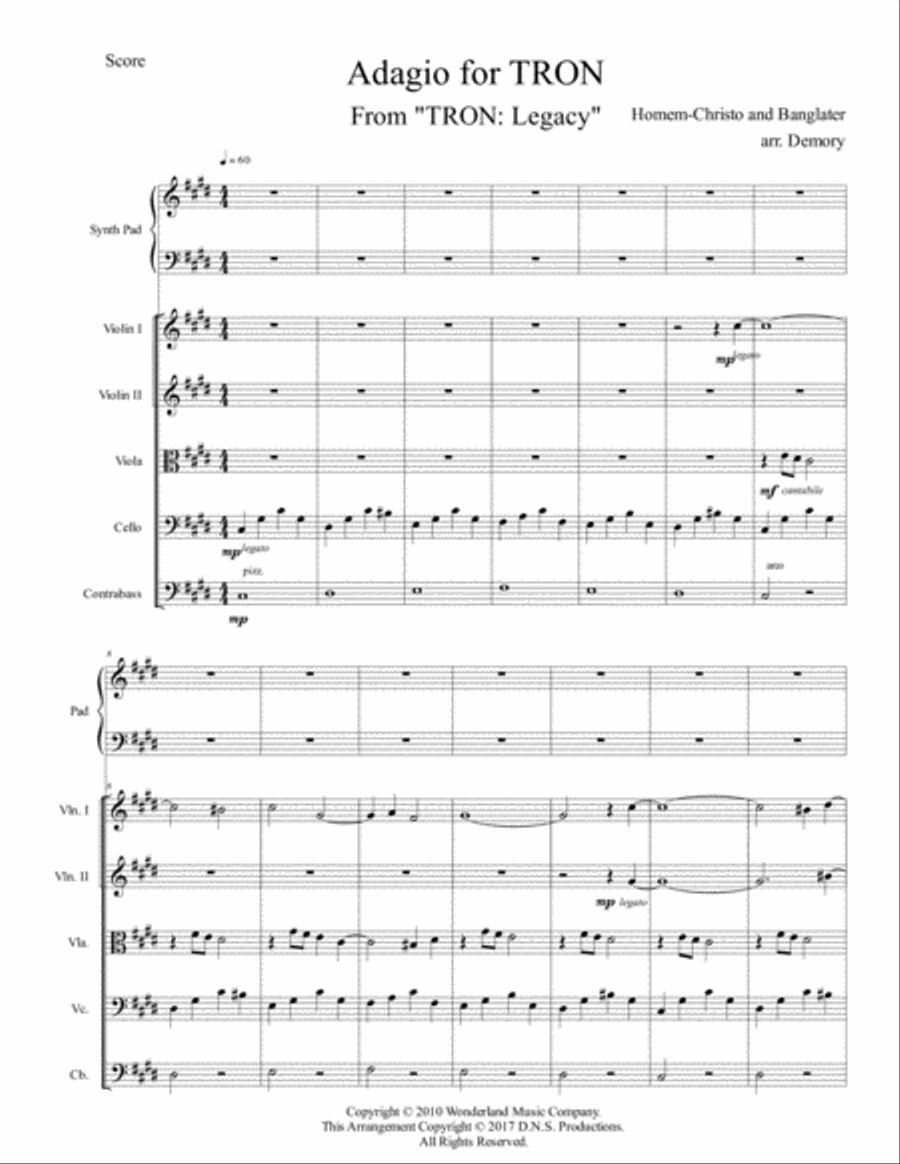 The Game Of Love String Orchestra scores gallery preview page 2