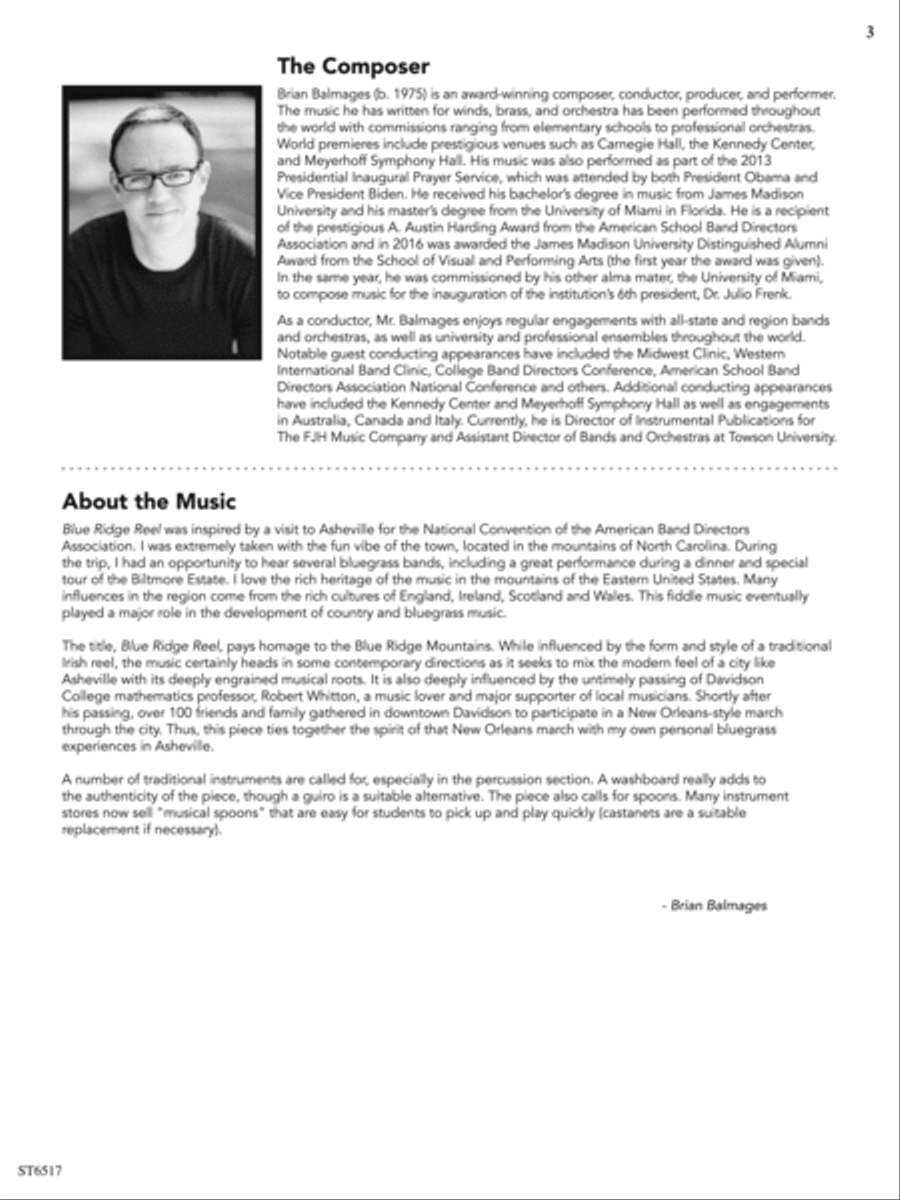 Blue Ridge Reel: Score String Orchestra scores gallery preview page 3