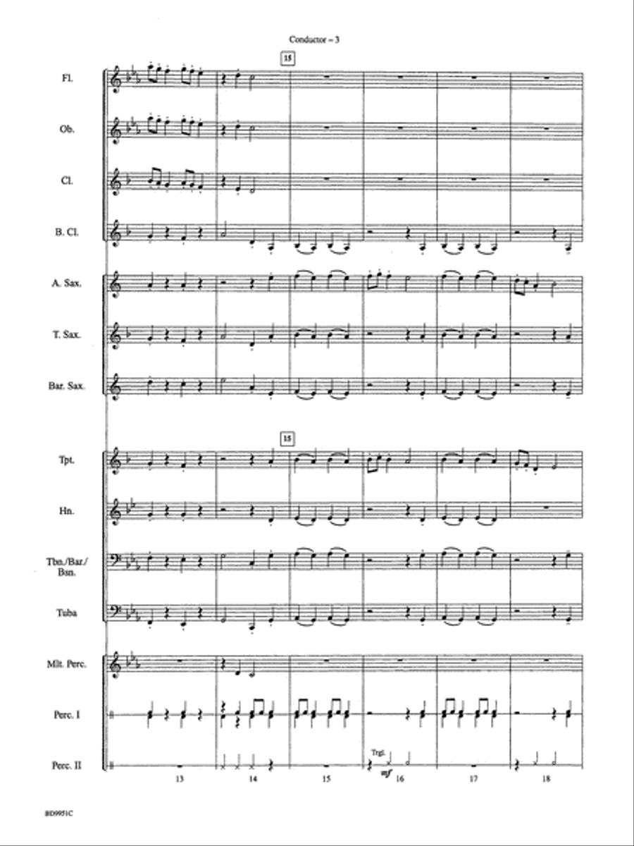 Creepy Crawlies: Score Creepy Crawlies: Score Concert Band scores gallery preview page 5