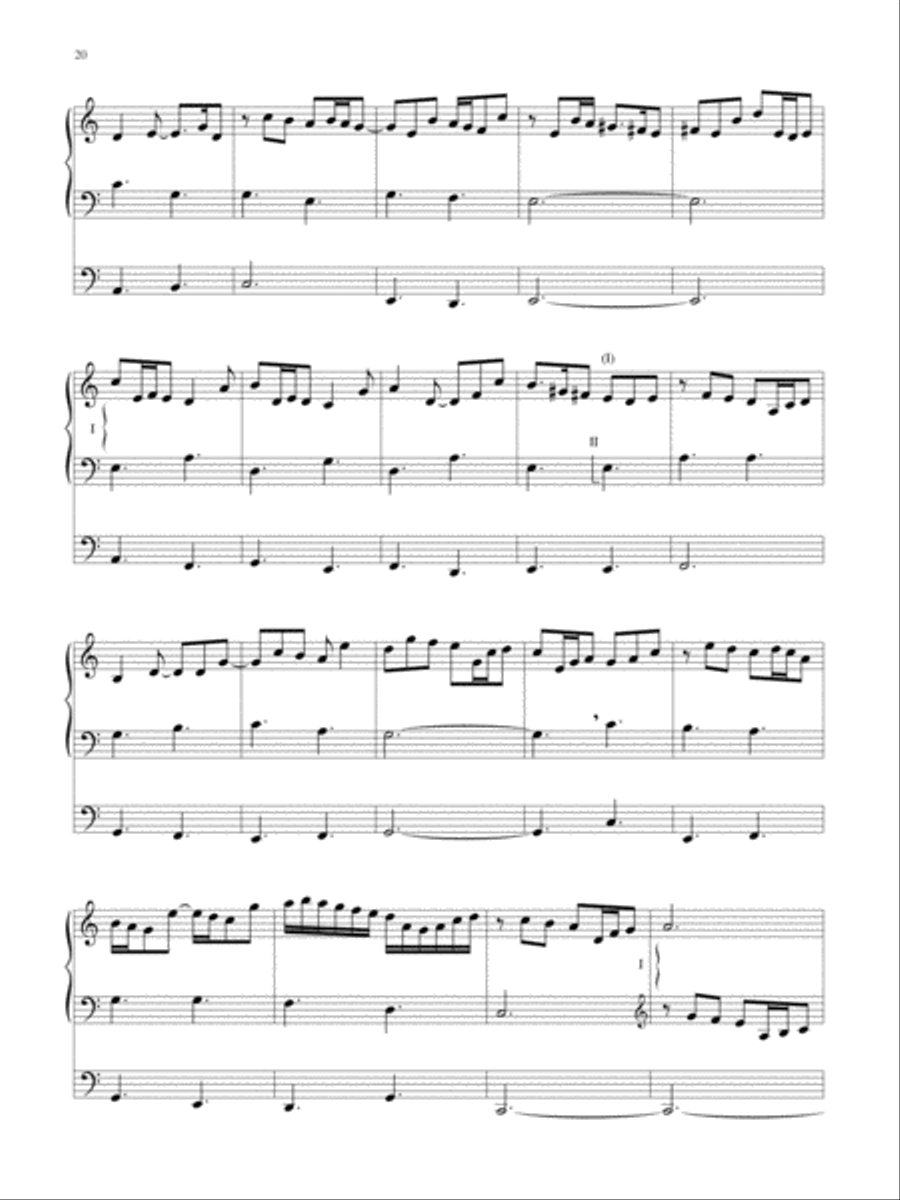 A Wittenberg Collection Organ scores gallery preview page 21
