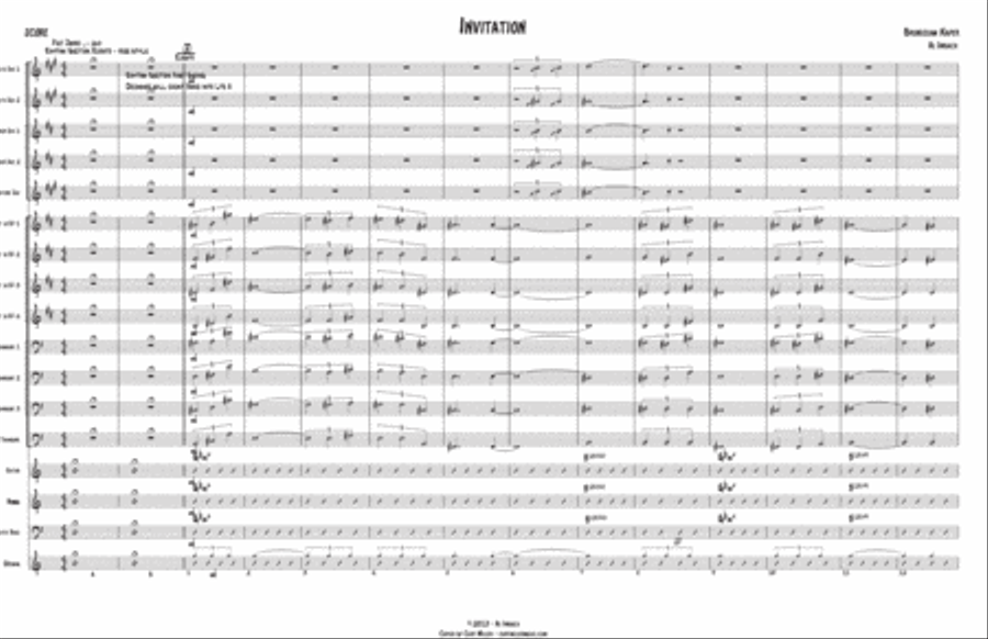 Invitation Jazz Ensemble scores gallery preview page 2