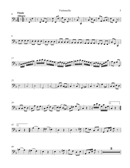 Quartet #4 Op. 20 in F Major