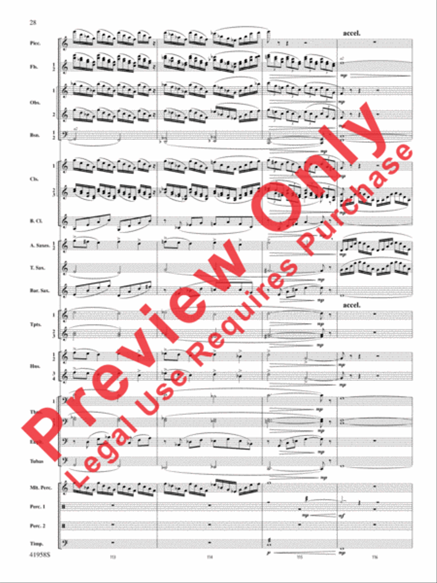 God's Country Concert Band scores gallery preview page 48
