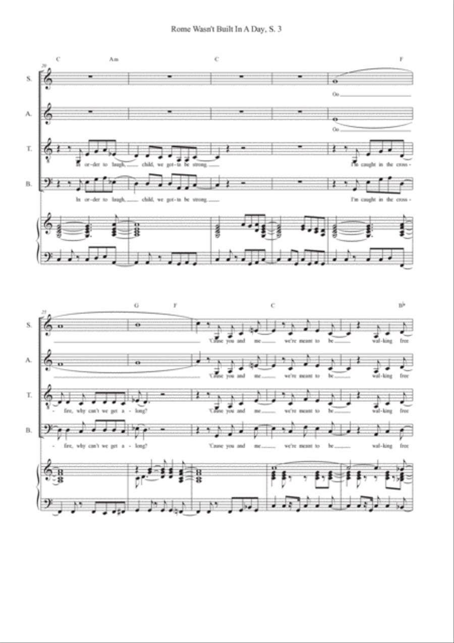 Rome Wasn't Built In A Day Divisi scores gallery preview page 3