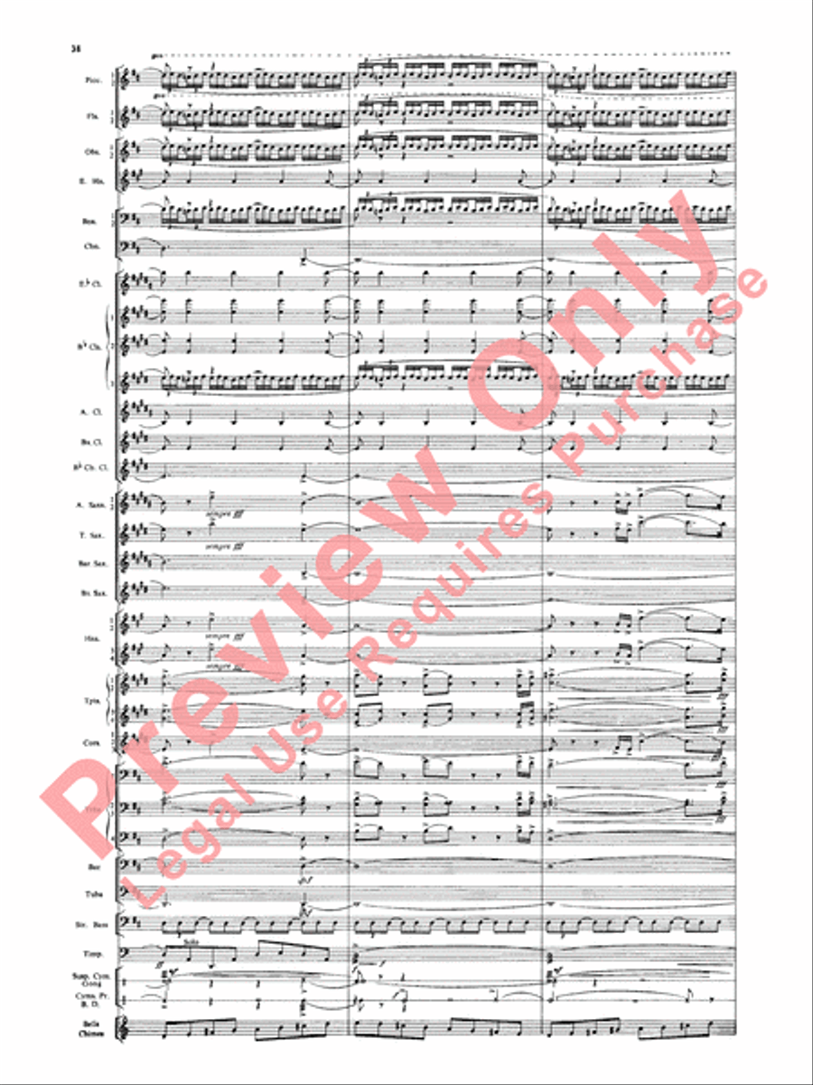 Russian Christmas Music Russian Christmas Music Concert Band scores gallery preview page 41