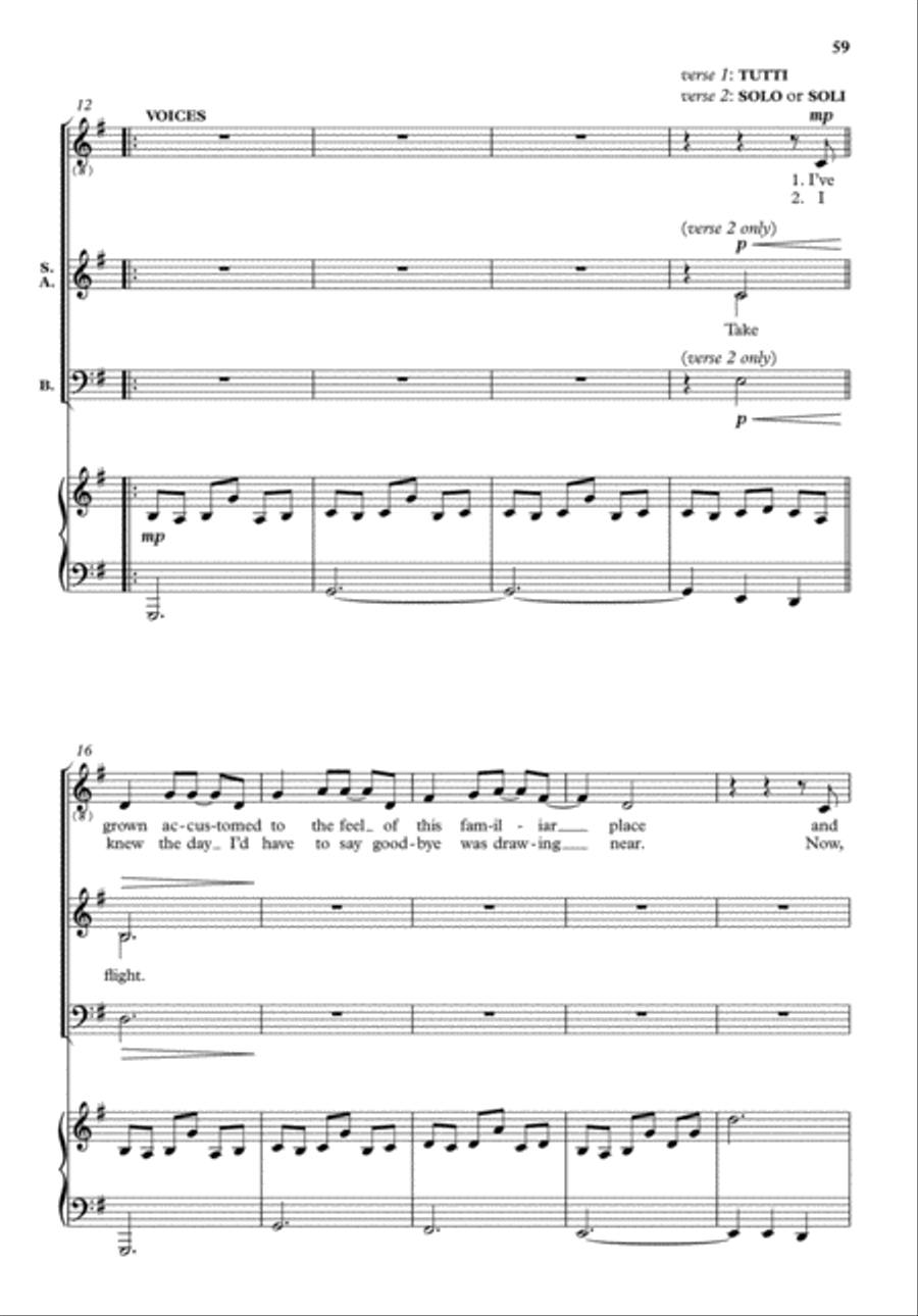 SongStream 2: An American Journey 3-Part scores gallery preview page 16