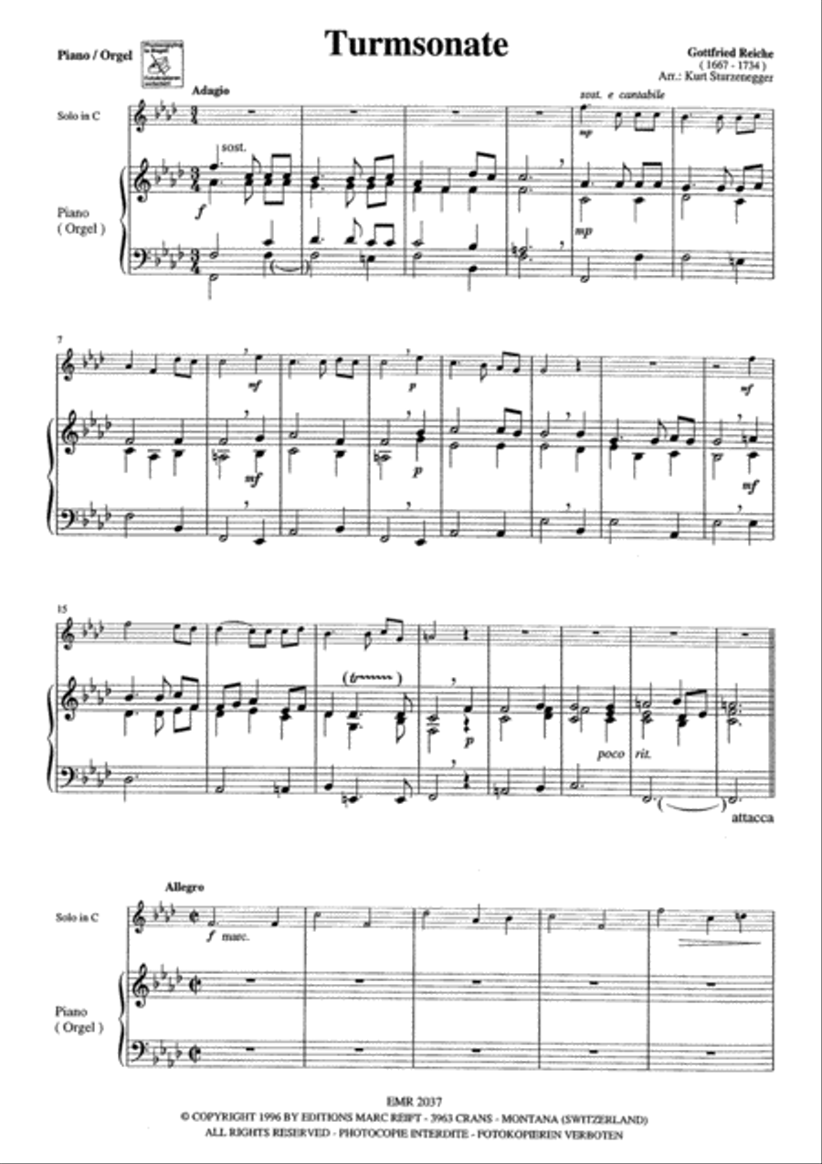 Turmsonate Turmsonate Euphonium scores gallery preview page 3