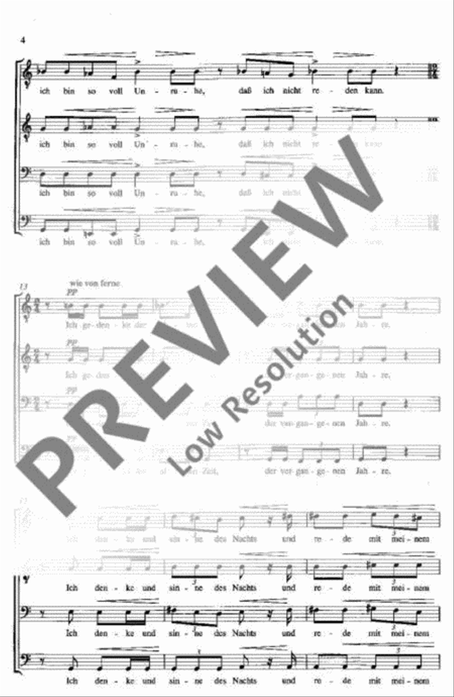 Psalm 77 TTBB scores gallery preview page 4
