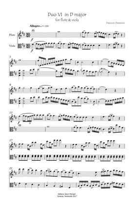 Duet for Flute & Viola # 6