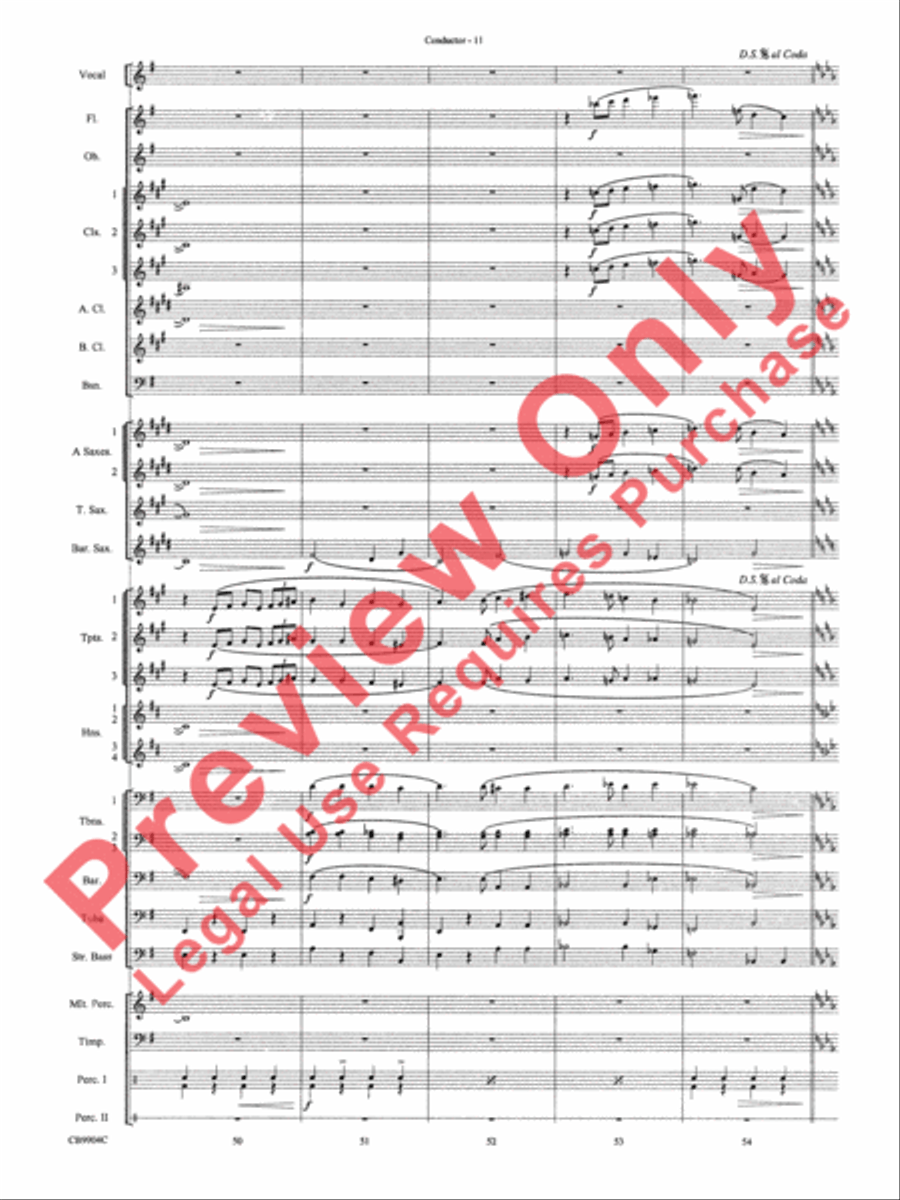 Embraceable You Embraceable You Concert Band scores gallery preview page 14