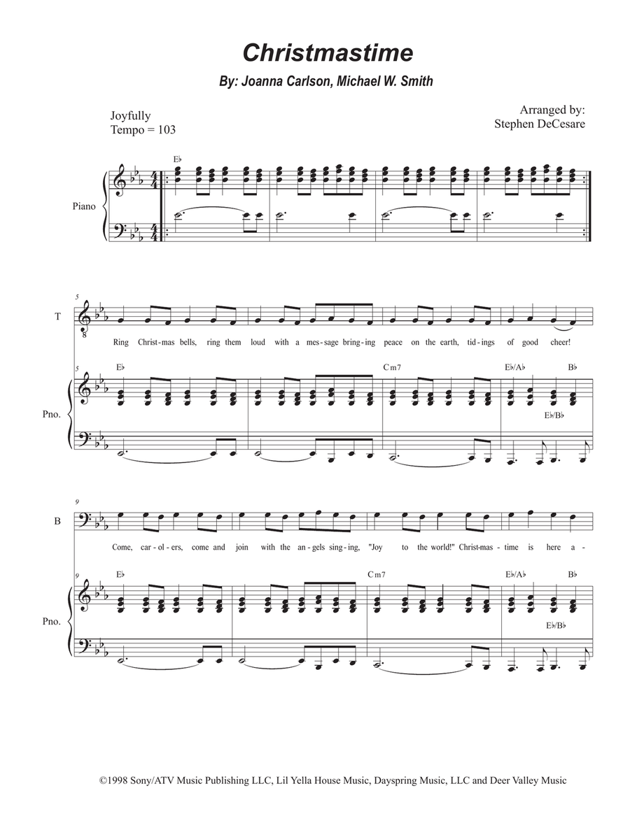 Christmastime TB scores gallery preview page 1