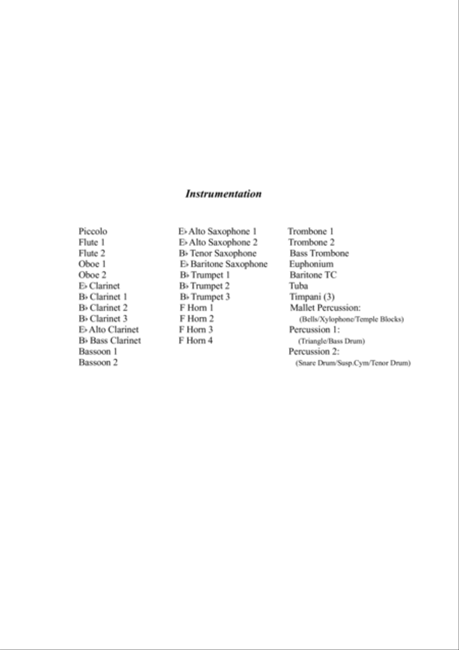 Souvenirs Souvenirs Concert Band scores gallery preview page 2