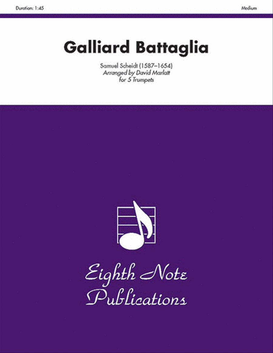 Galliard Battaglia Small Ensemble scores gallery preview page 1