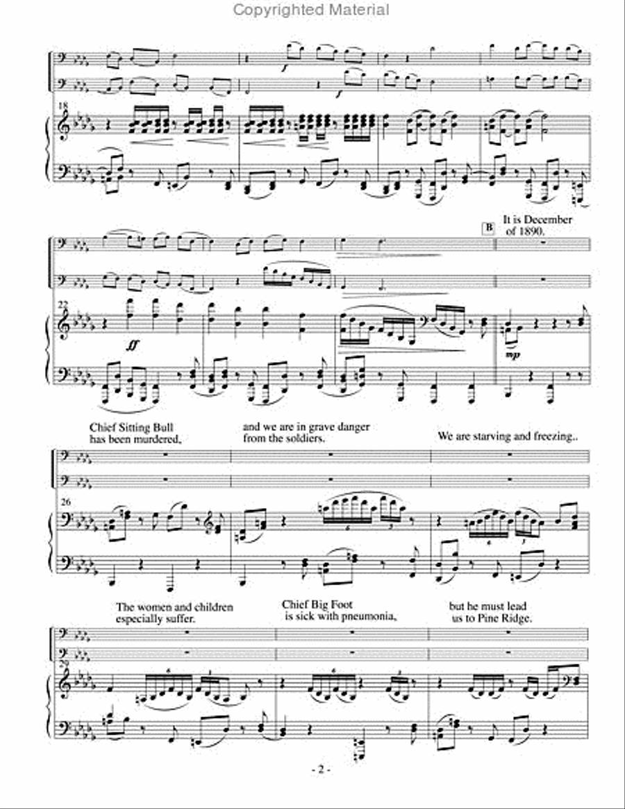 Requiem for Wounded Knee Requiem for Wounded Knee Tuba scores gallery preview page 7