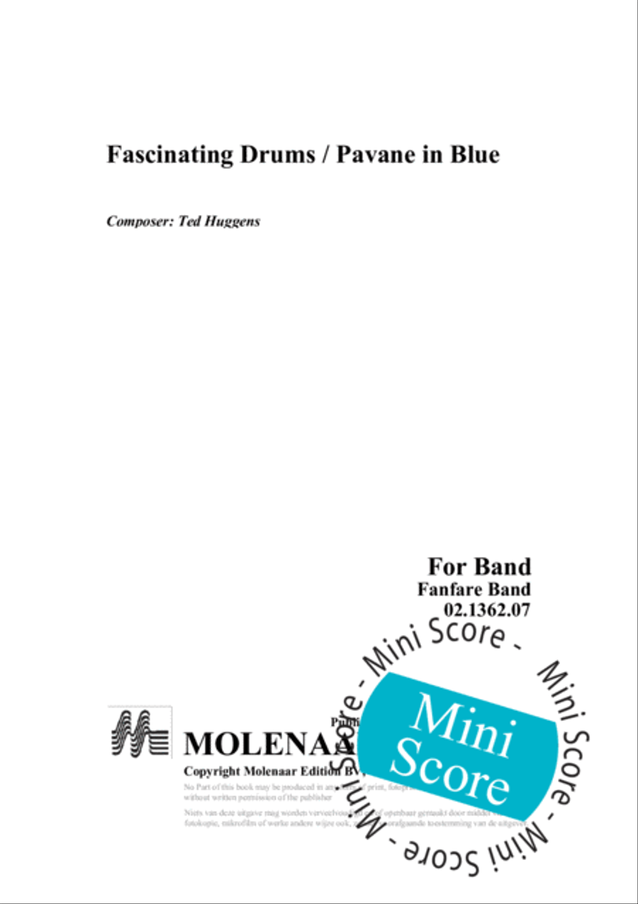 Fascinating Drums / Pavane In Blue Fanfare Band scores gallery preview page 3