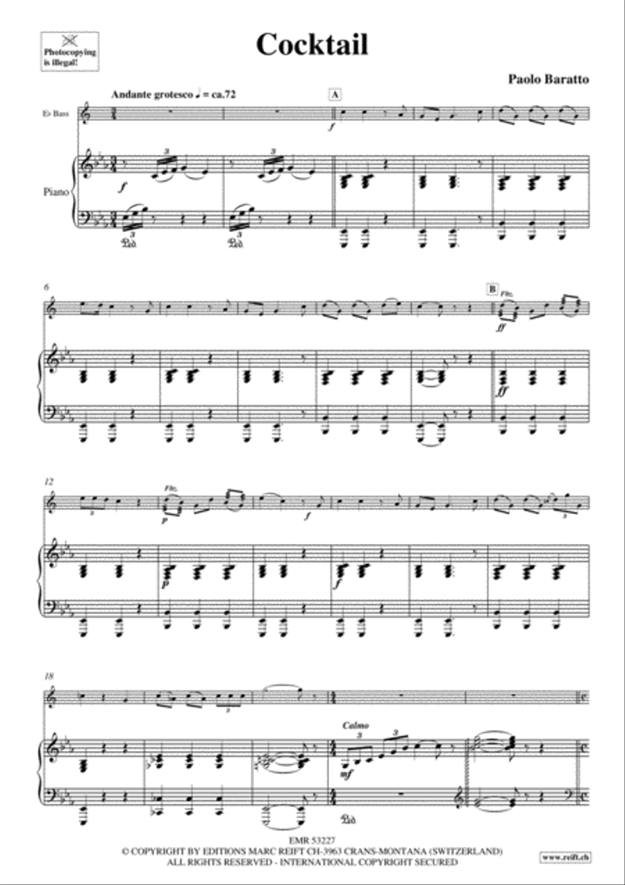Cocktail Voice Solo scores gallery preview page 4