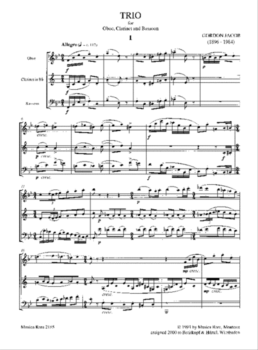 Trio Bassoon scores gallery preview page 2
