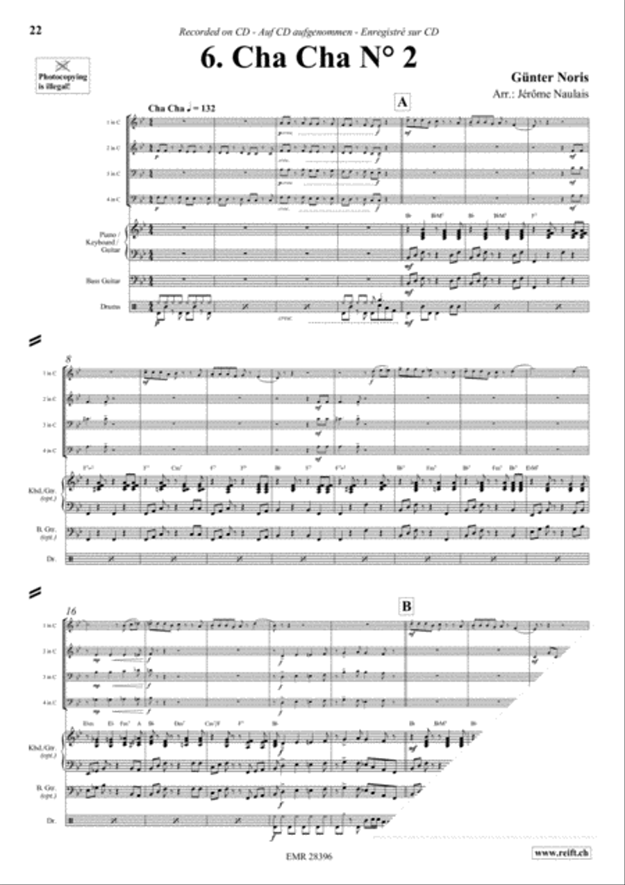 Let's Dance Volume 2 Let's Dance Volume 2 Brass Ensemble scores gallery preview page 8