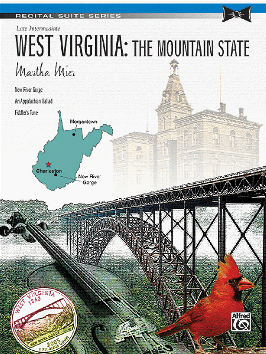 West Virginia -- The Mountain State Piano Solo scores gallery preview page 1