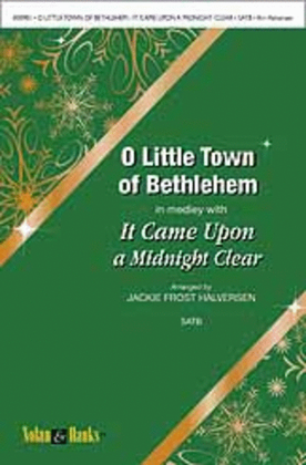 Book cover for O Little Town of Bethlehem / It Came Upon a Midnight Clear - SATB